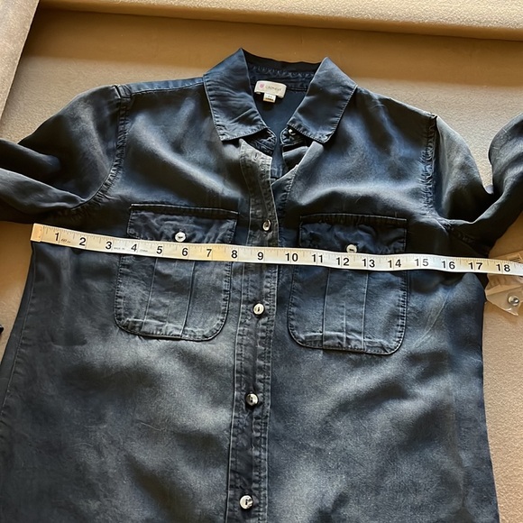 CREMIEUX Jay ShirtDress Denim Dark Indigo- Size XS - Picture 9 of 11